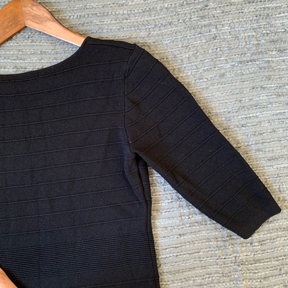 MNG BASICS fitted ribbed 3/4raglan sleeve bodycon - Picture 10 of 15